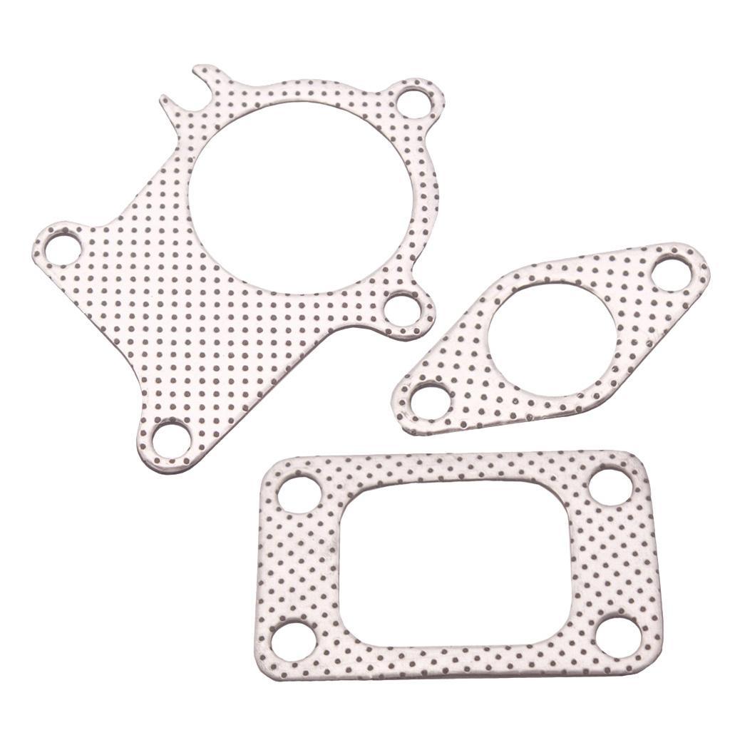 2- T3/T4 5 Turbocharger Downpipe Gasket For Universal