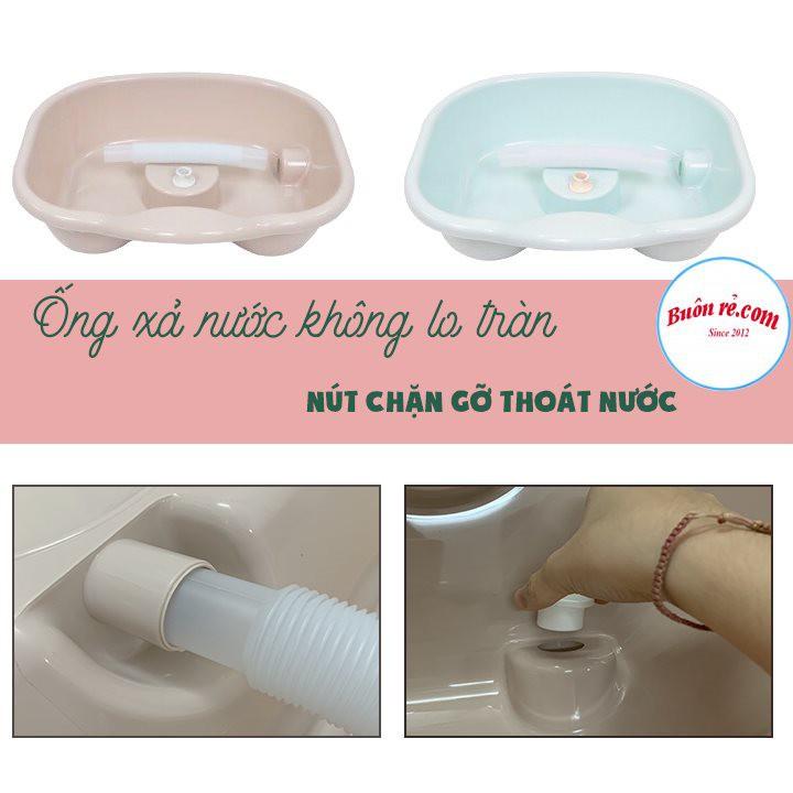 Chậu gội đầu tại giường cho người già, bà bầu, trẻ nhỏ Nhựa Việt Nhật -Thau gội đầu tiện ích