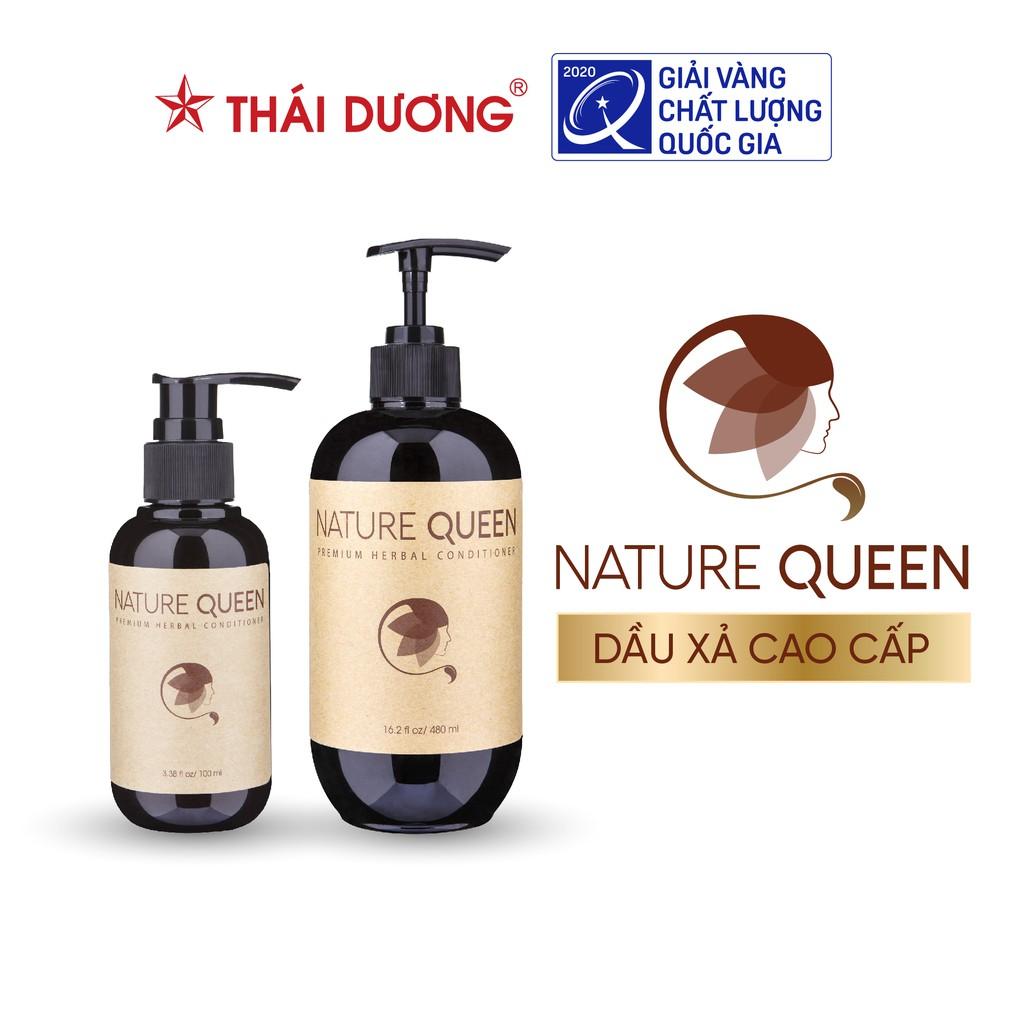 Dầu xả dược liệu Nature Queen - Sao Thái Dương 100ml / 480ml