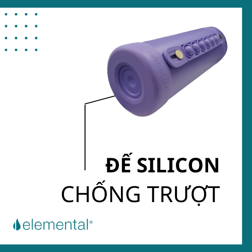 Bình giữ nhiệt elemental Pop màu tím 414ml, inox 304, giữ nhiệt tốt, FDA Hoa Kì, bình đa năng có kèm ống hút cho bé đi học Chờ duyệt