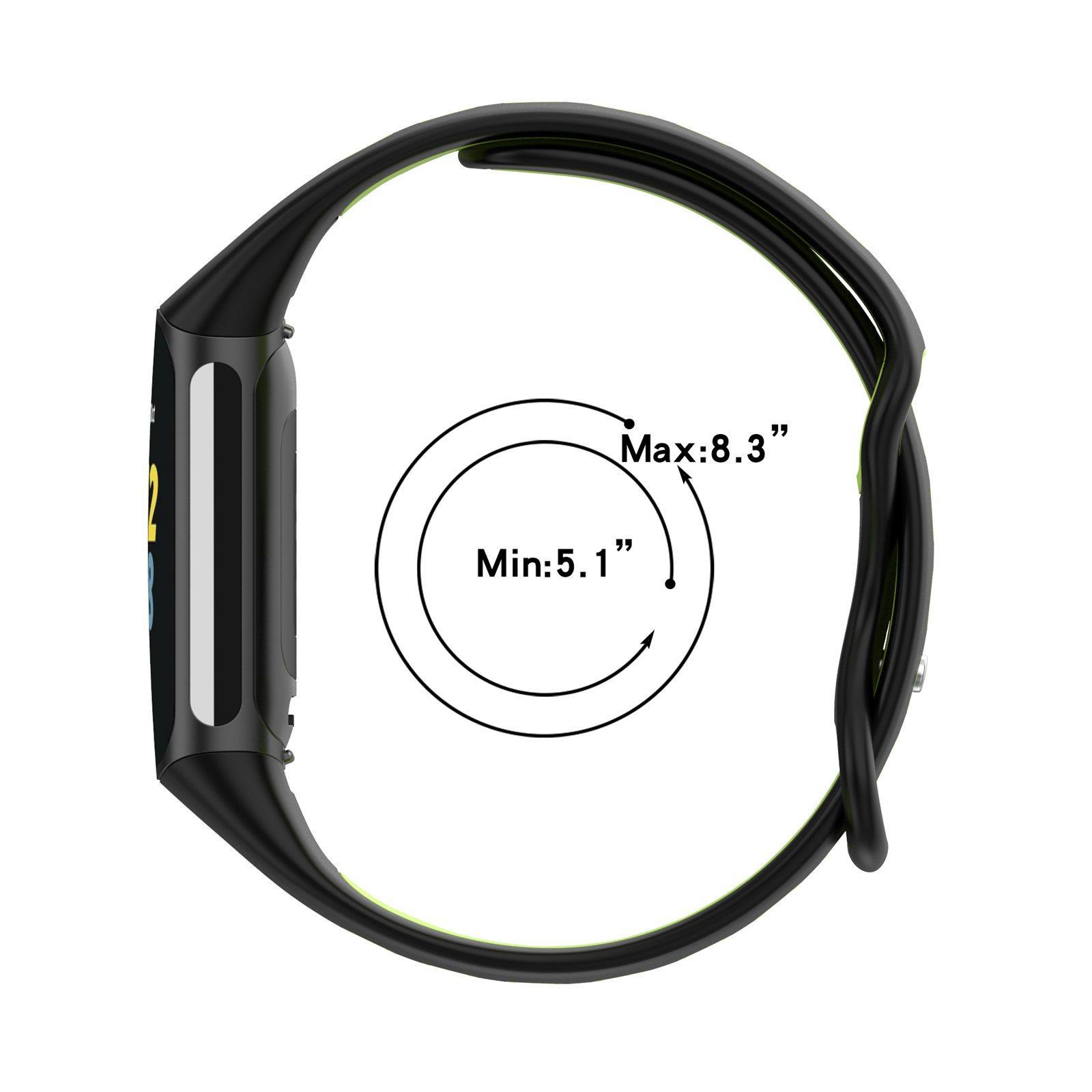 Bands Soft Silicone Band For  charge5 smart watch Strap