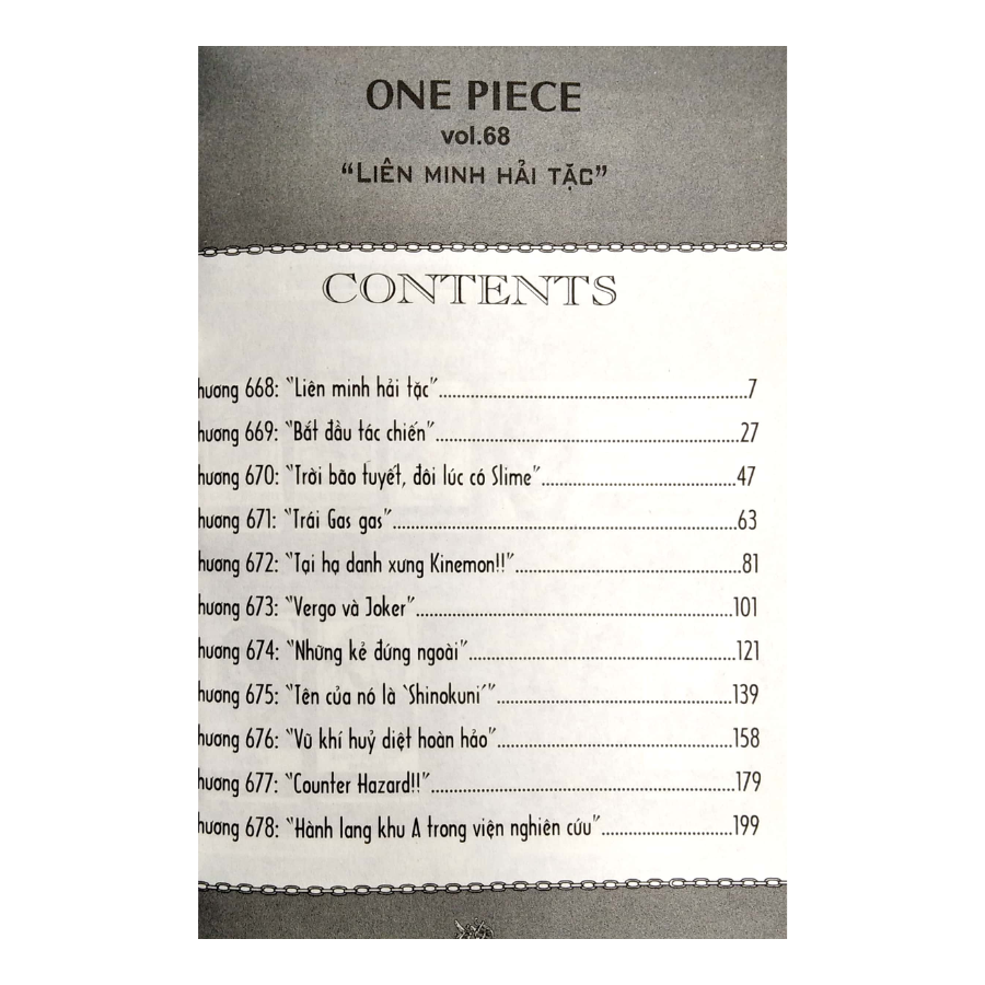 One Piece Tập 68: Liên Minh Hải Tặc