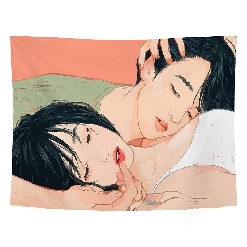 Tranh vải cặp đôi mẫu mới nhất -