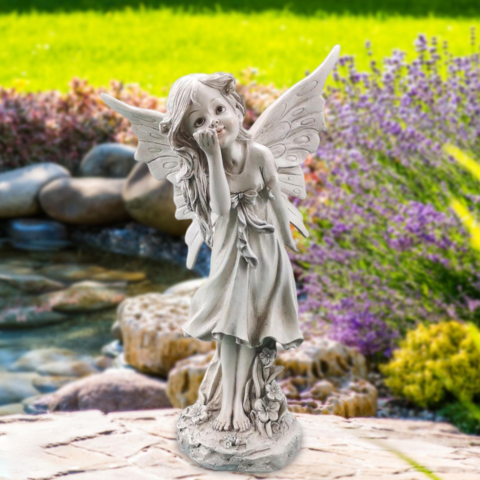 Garden Fairy Statue Figurine  Resin Ornament