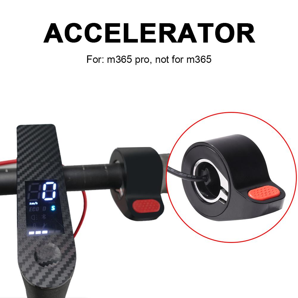 Máy tăng tốc tốc độ xe tay ga điện tử cho Xiaomi Pro M365 SCOOTER MILE SAUCTORIES Trình kích hoạt xe tay ga quay số Solid Color: Black