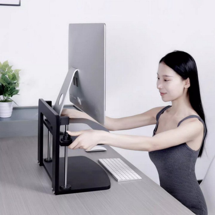 Giá Đỡ Màn Hình Máy Tính Nâng Hạ Booster Space Desk - Home and Garden