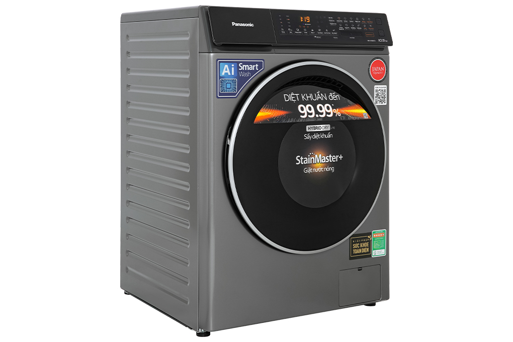 Máy giặt Panasonic Inverter 10.5 Kg NA-V105FC1LV - Hàng chính hãng