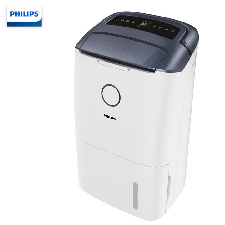 Máy hút ẩm cao cấp Philips DE5206/00 cảm biến thông minh lọc không khí trong nhà - Hàng chính hãng