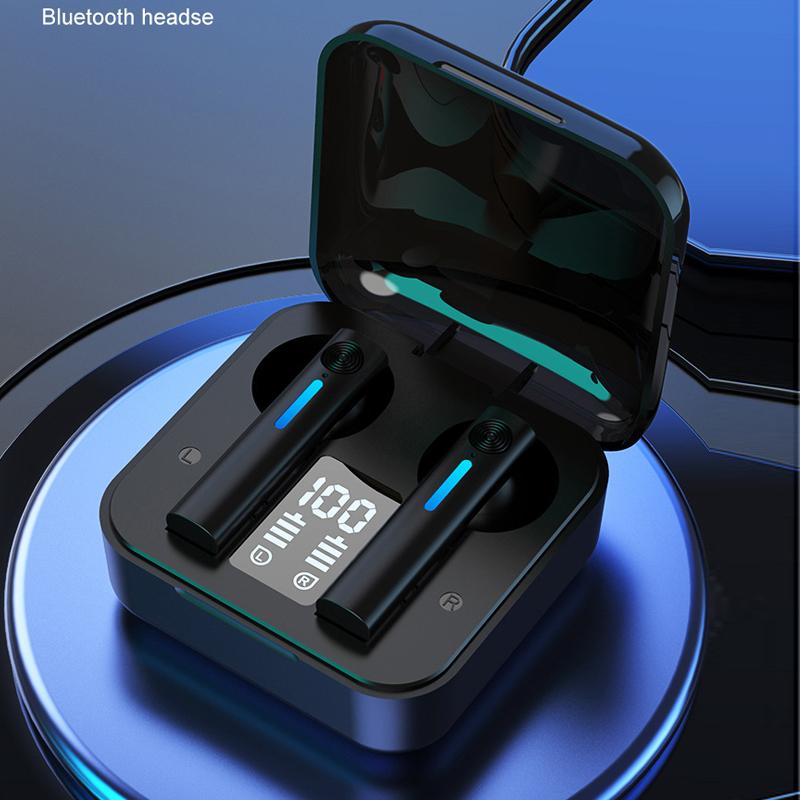 Mới Bluetooth T13 Tai Nghe Không Dây LED TWS Có Micro Tai Nghe Nhét Tai Tiếng Ồn Hủy Bỏ Tai Nghe Tai Nghe Nhét Tai