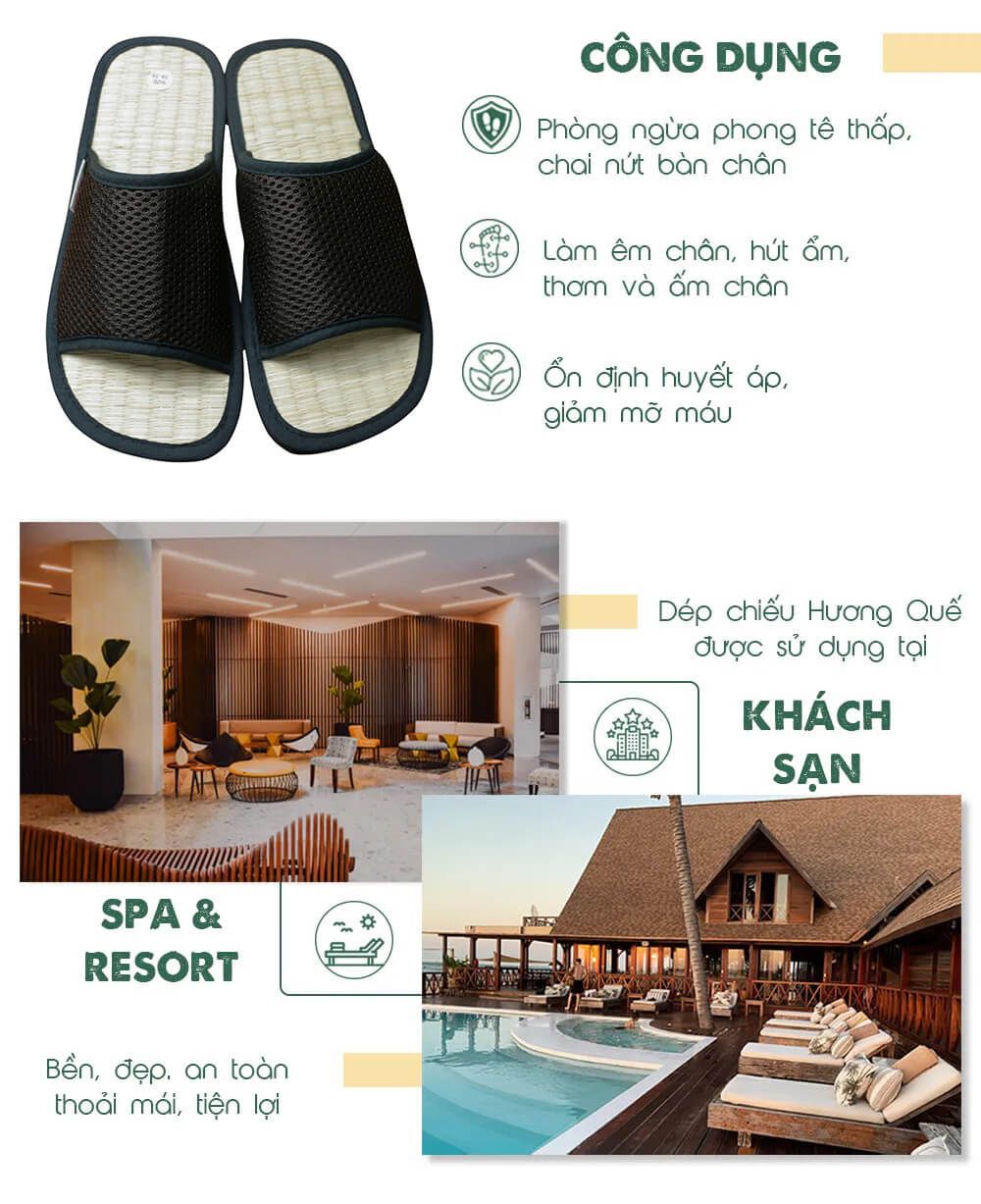 Dép quai ngang vải lưới Hương Quế DCQ-103