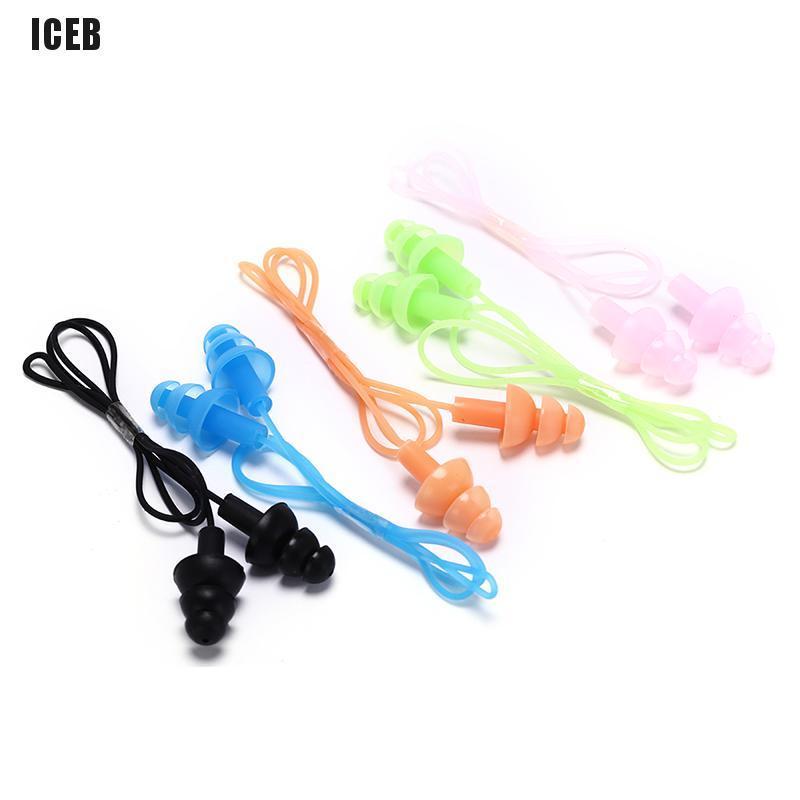 Iceb Nút Bịt Tai Bằng Silicone Khi Bơi Lội