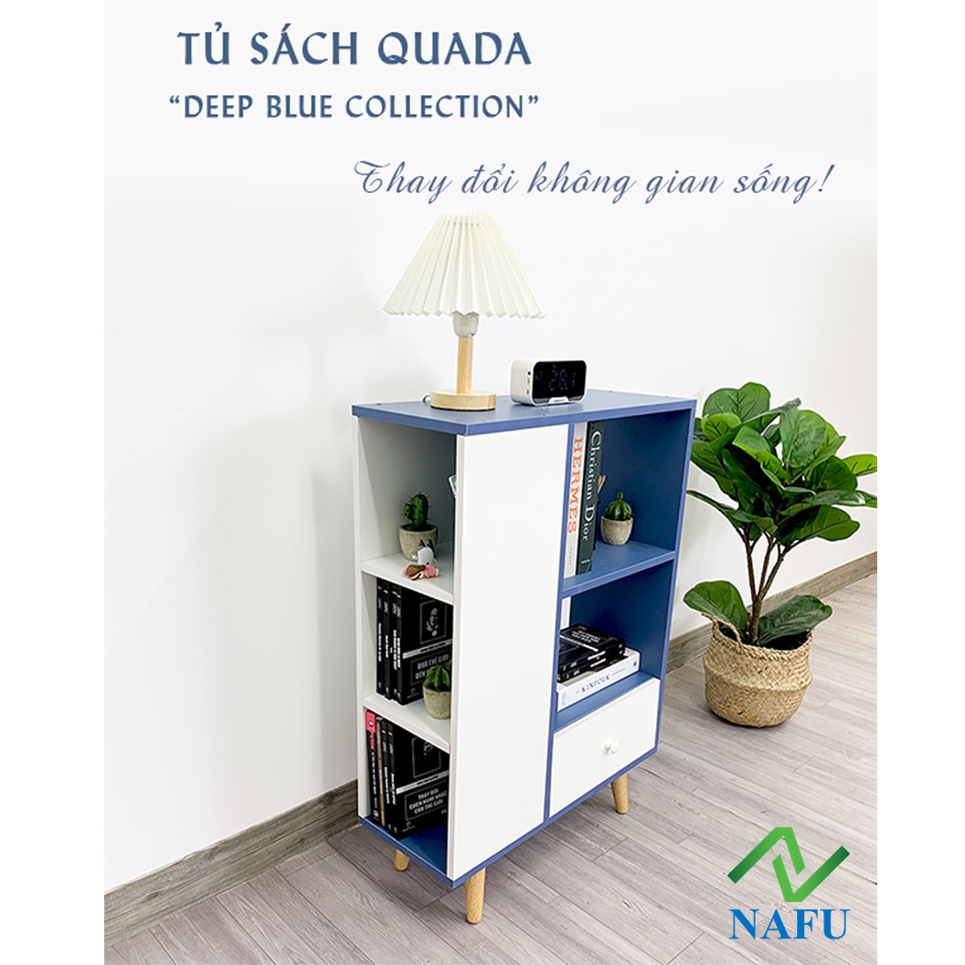 Tủ Sách Quada - Nét Kiêu Sa Không Thể Cưỡng Lại NAFU GP124