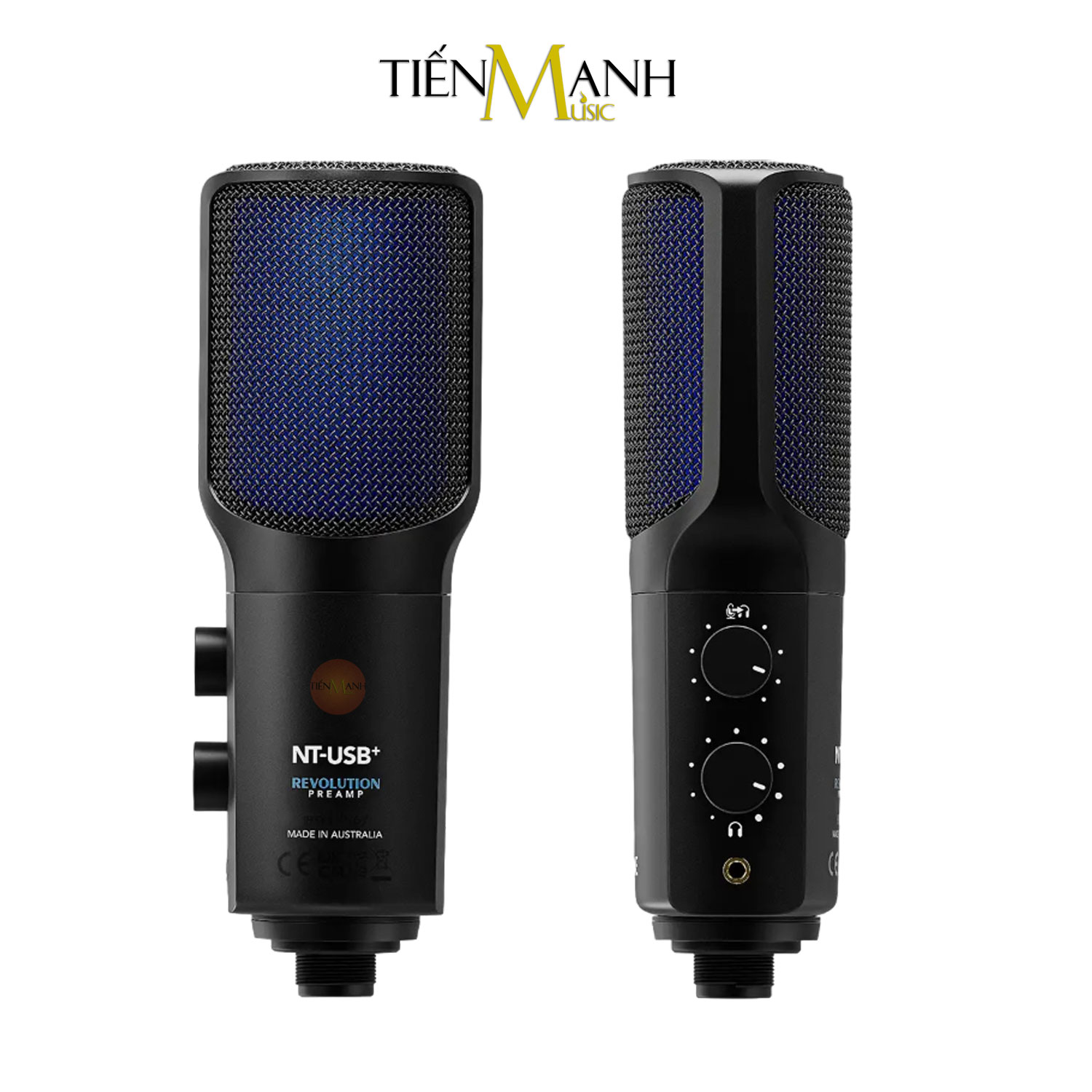Micro Rode NT-USB, NT-USB+ Plus Thu Âm Podcast Livestream, ASMR Mic NTUSB Microphone Phòng Thu NT USB Hàng Chính Hãng