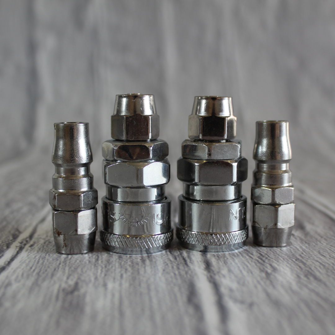 Bộ nối hơi 8mm Dùng siết dây nhanh