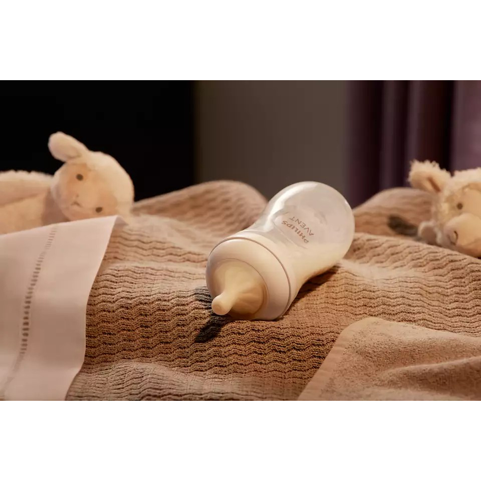 Bình sữa mô phỏng tự nhiên mới hiệu Philips Avent  cho trẻ từ 1 tháng tuổi (260ml-đơn)_SCY903.01