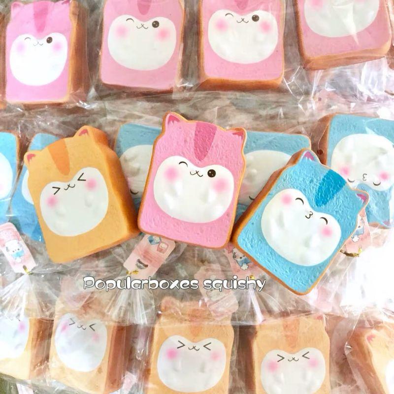 (23/9 CẬP NHẬT HÀNG VỀ) Squishy lát bánh mỳ poli (có ảnh khách chụp)