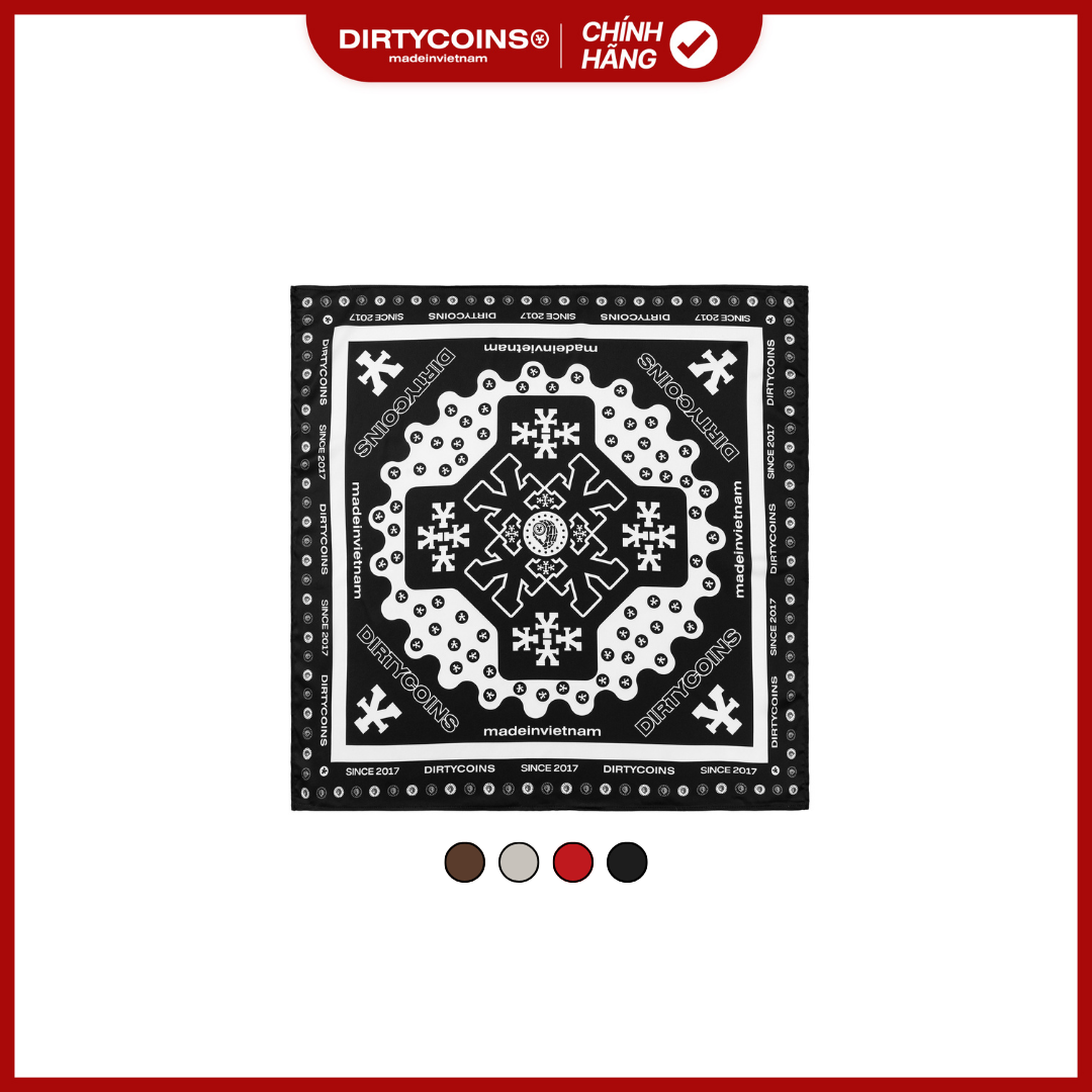 Khăn Bandana Signature Y Pattern