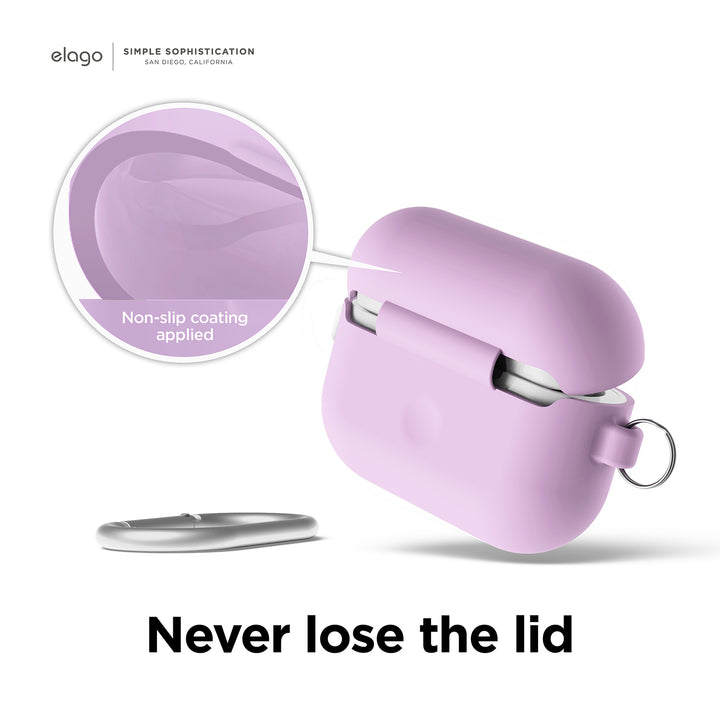 Ốp Elago Silicone Hang Case Dành Cho Airpods PRO 2 , Nhiều Màu - Hàng Chính Hãng