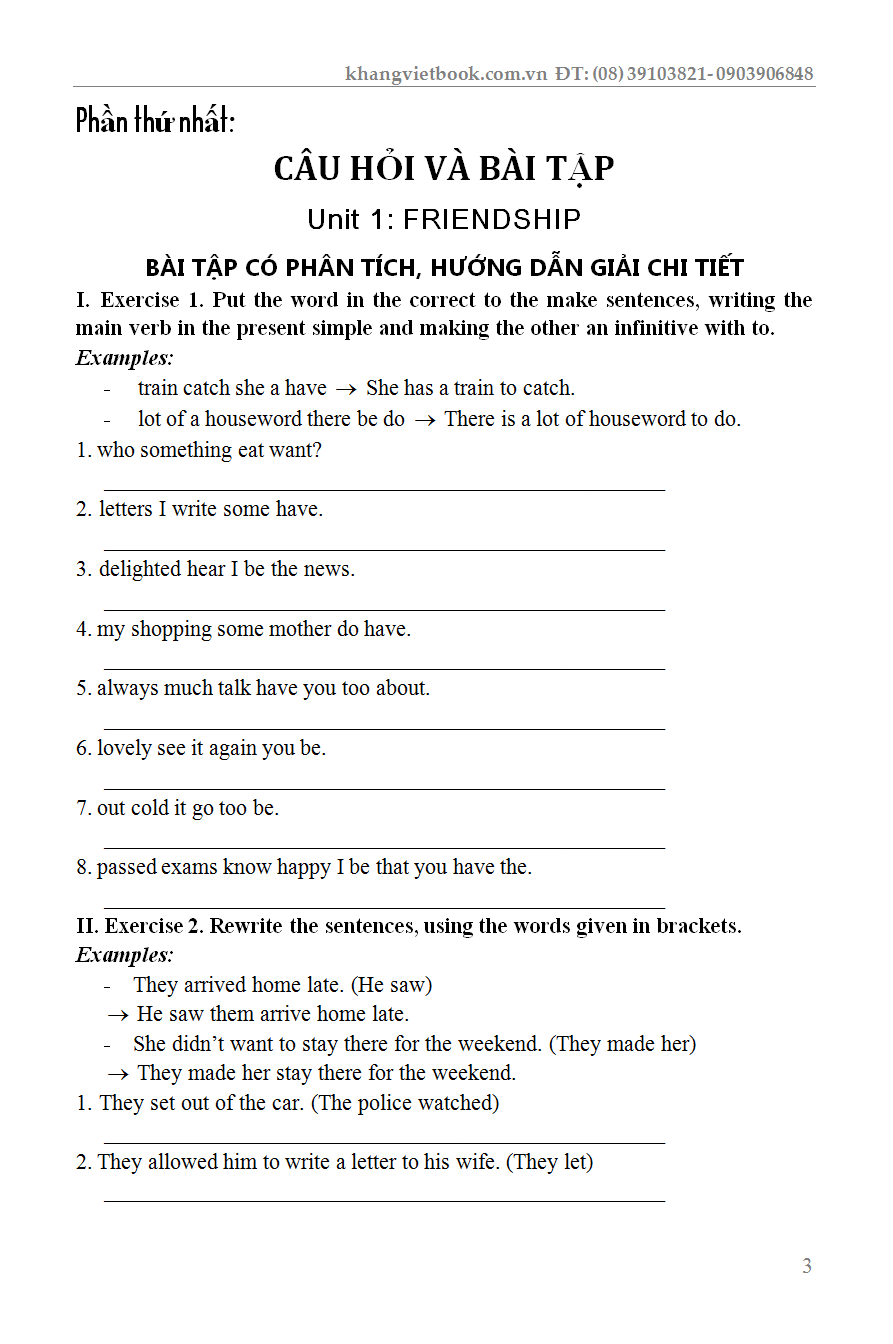 Bài Tập Tiếng Anh 11 Có Đáp Án - KV
