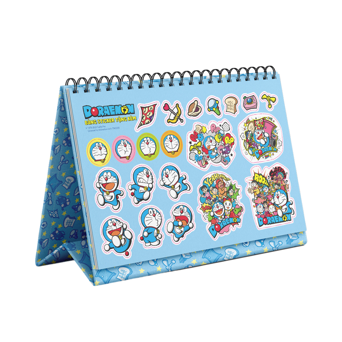 [PRE-ORDER] Lịch Để Bàn Doraemon 2024 - Tặng Kèm Bảng Sticker