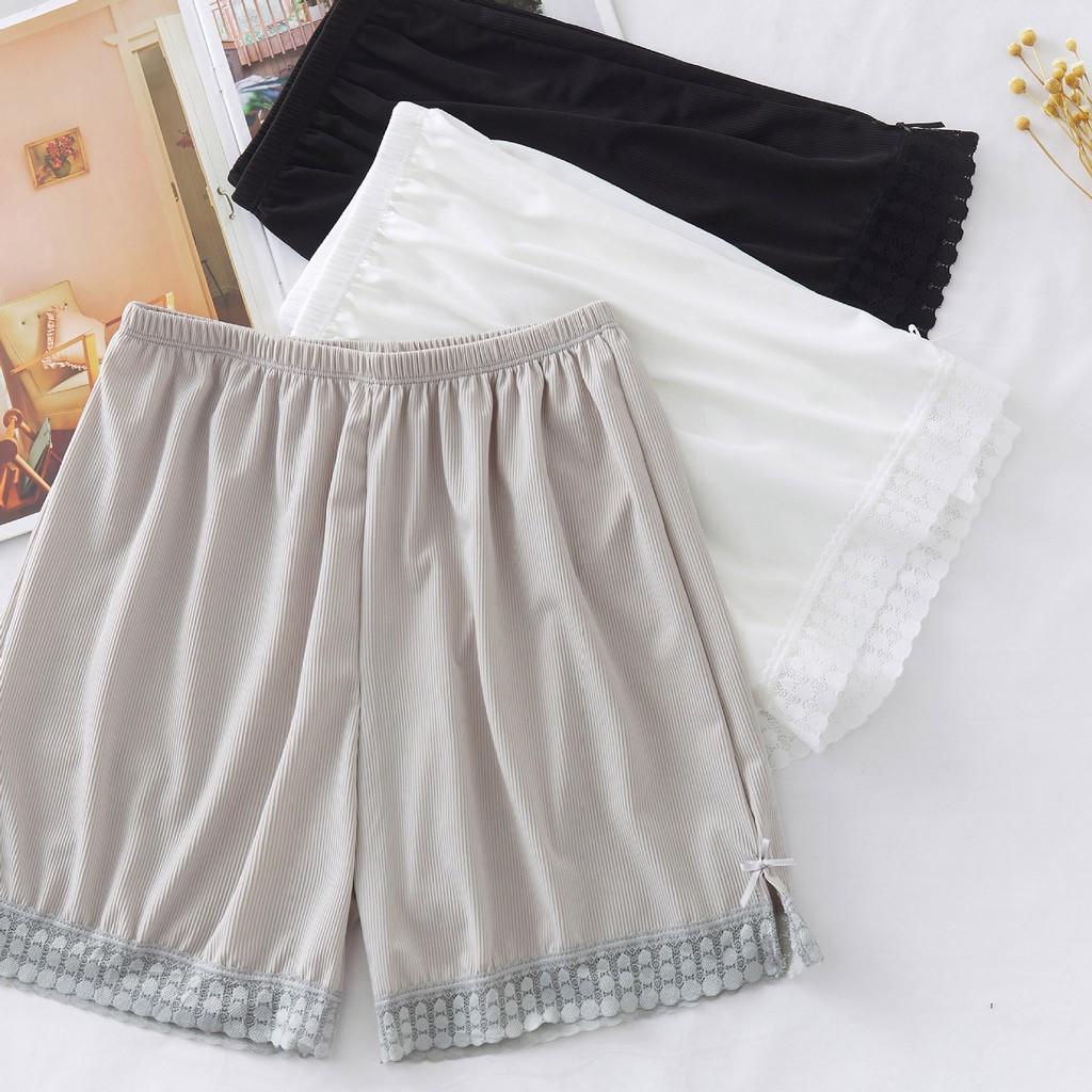 Quần Short Nữ Nhiều Màu Viền Ren Mặc Hè Siêu Mát QS04
