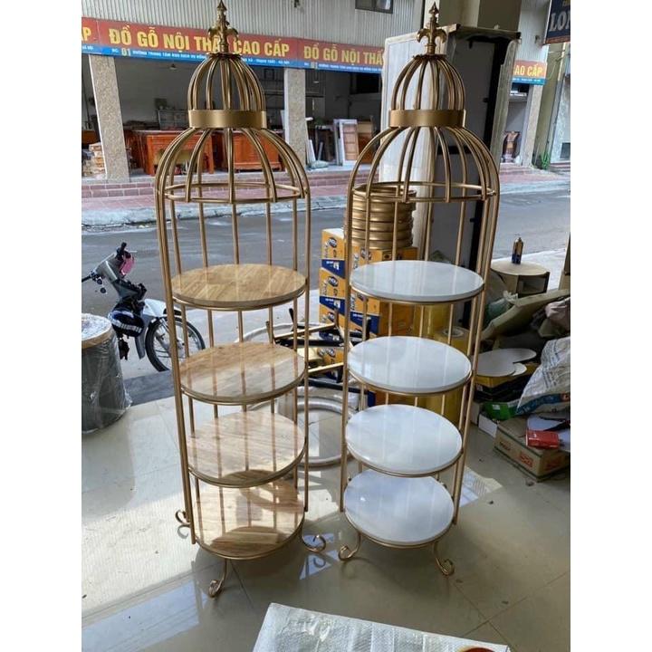 Kệ Decor Lồng Chim Sang Chảnh 1m60x40 SALE