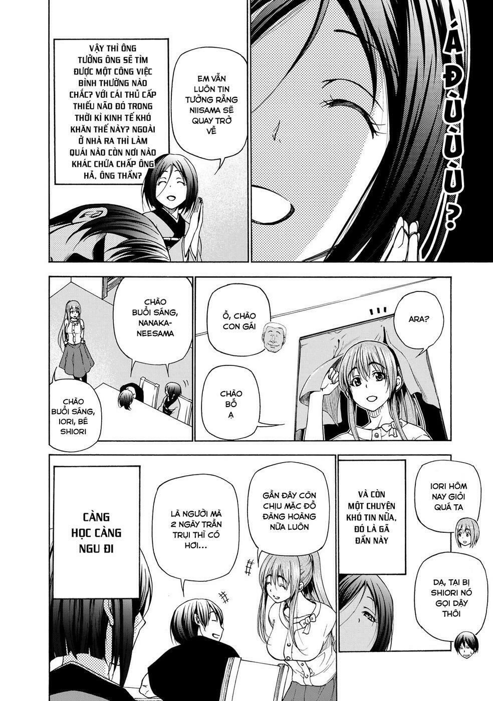 cô gái thích lặn - grand blue chapter 28 6