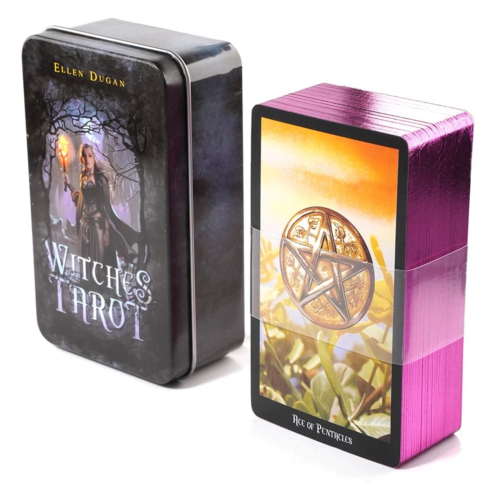 Bộ Bài Witches Tarot Hộp Sắt