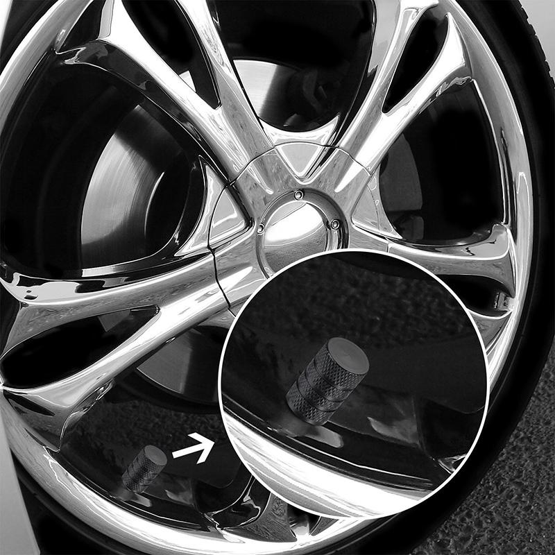Bộ 4 Nắp Van Xe Hơi, Xe Tải, Xe Tải, Chất Liệu Nhôm