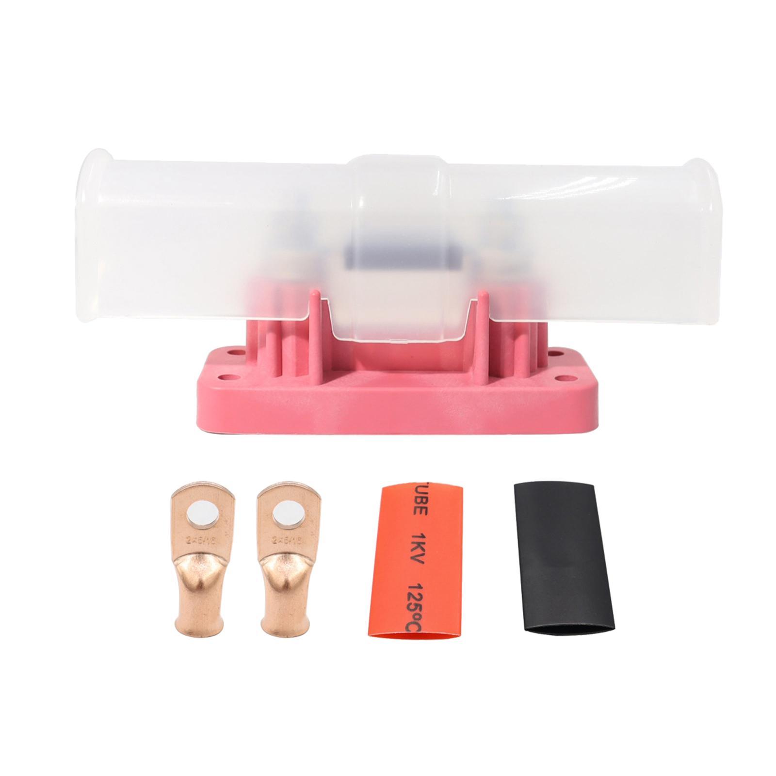 Fuse Holder, Anl Fuse Holder, 500A Electrical Protection Easily Install Car Audio Modification Fuse Box Accessories for Automotive Truck