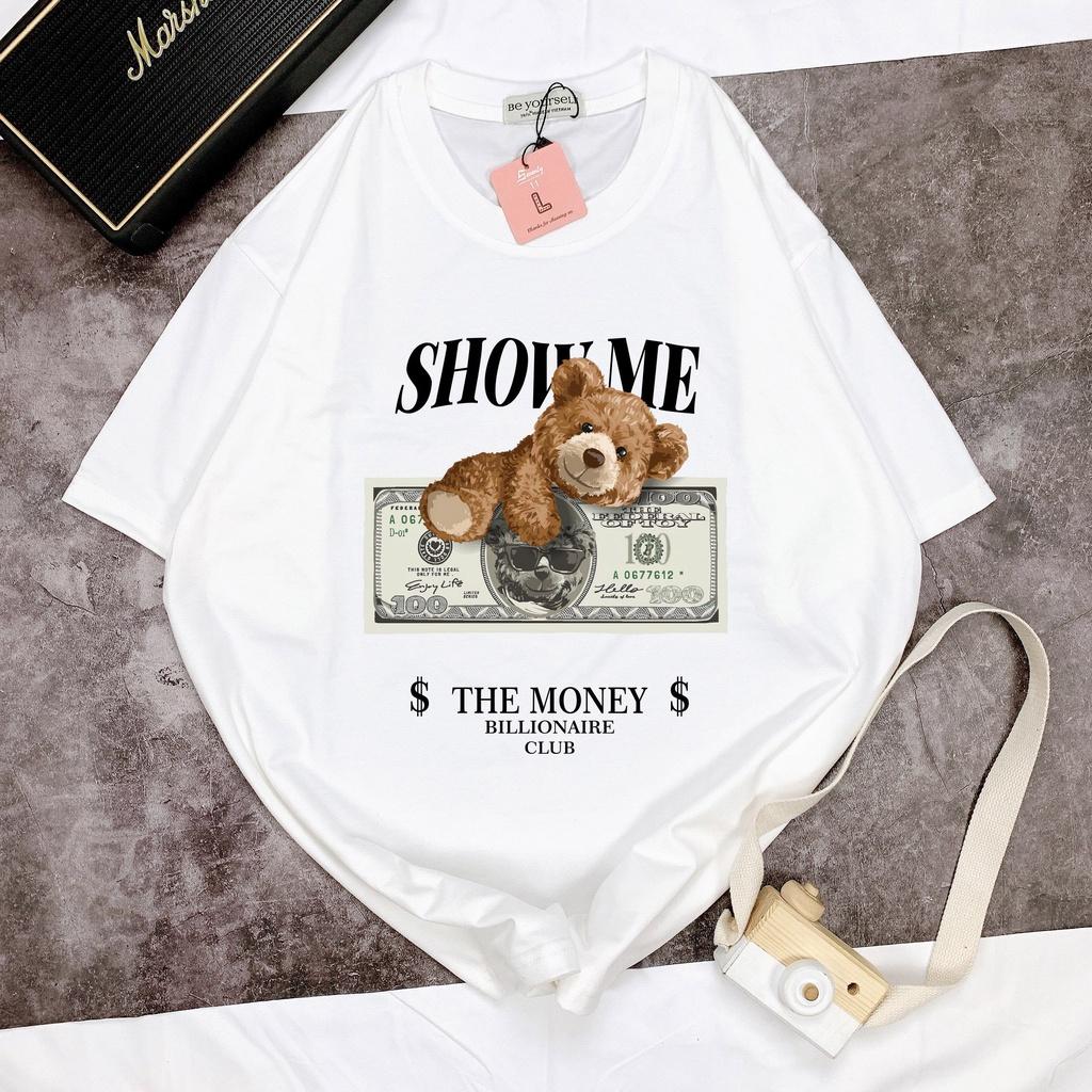 Hình ảnh Áo Thun Be YourSelf Chính Hãng Siêu Đẹp. Chất Thun Cotton Hàng Xuất Dày Dặn, Mềm, Mịn, Form Rộng Unisex Nam/Nữ Mặc Được