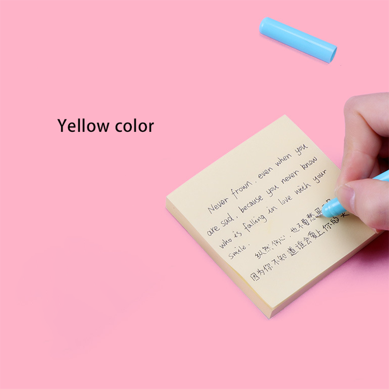 Giấy ghi chú dạng dính nhiều màu sắc dùng để ghi tin nhắn