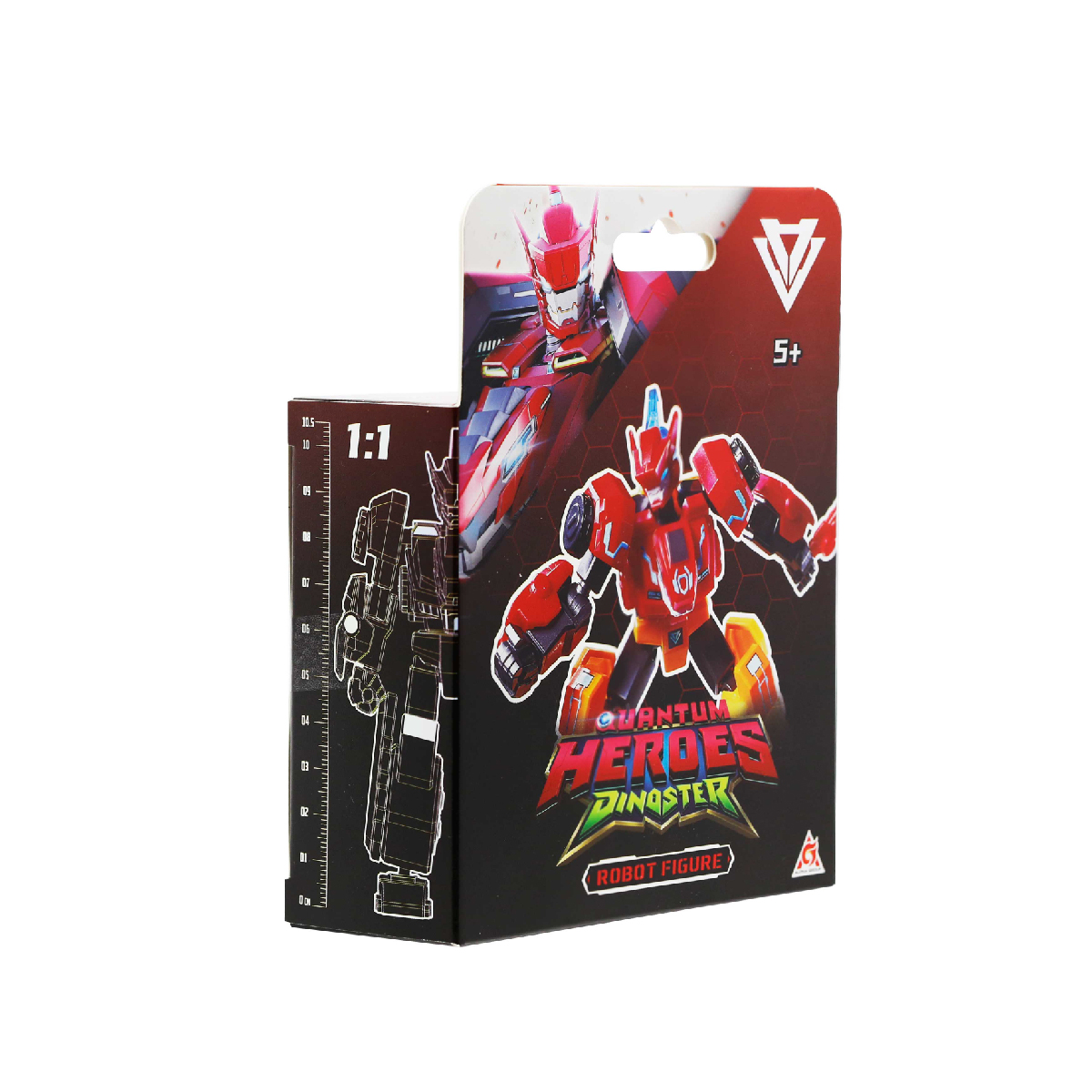 Đồ Chơi Mô Hình Lắp Ráp Robot Dinoster - Raptor Tron Sức Mạnh DINOSTER EU580881-1