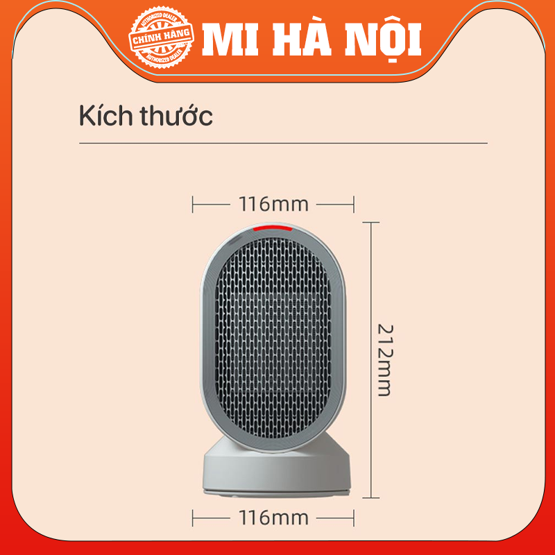 Quạt sưởi gốm mini Xiaomi DOUHE DH-QN04 (phiên bản 2022) - Hàng chính hãng