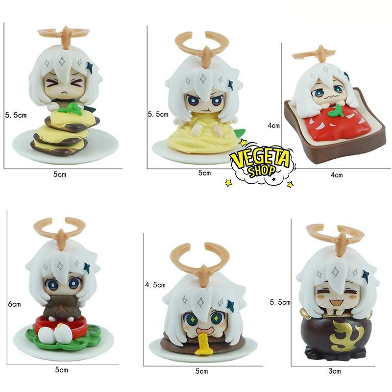Mô hình Genshin Impact - Mô hình Paimon Nhân vật Paimon chibi chất liệu PVC cao cấp có box - Clip thật ảnh thật - 4~6cm