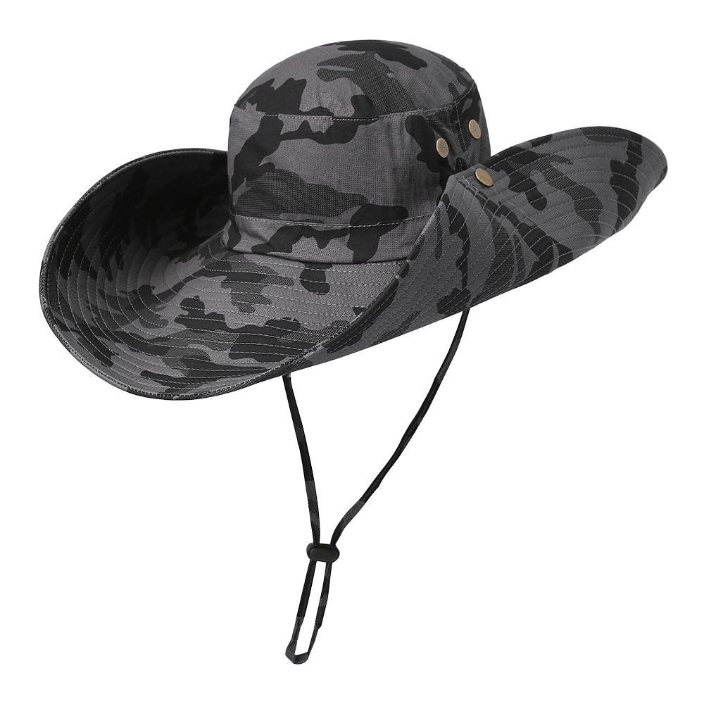 Mũ Boonie Camo Vành Rộng Để Săn Bắn Câu Cá Ngoài Trời Nắng