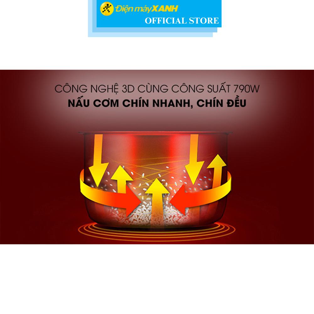 Nồi cơm điện tử AVA 1.8 lít TP40-CT01E - Hàng Chính Hãng