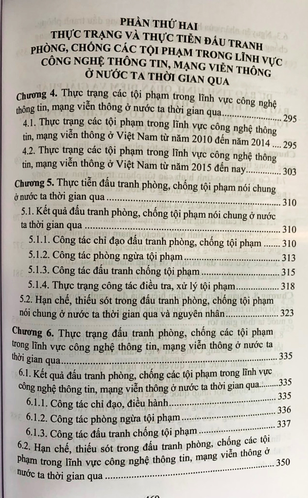 Phòng Chống Tội Phạm Trong Lĩnh Vực Công Nghệ Cao