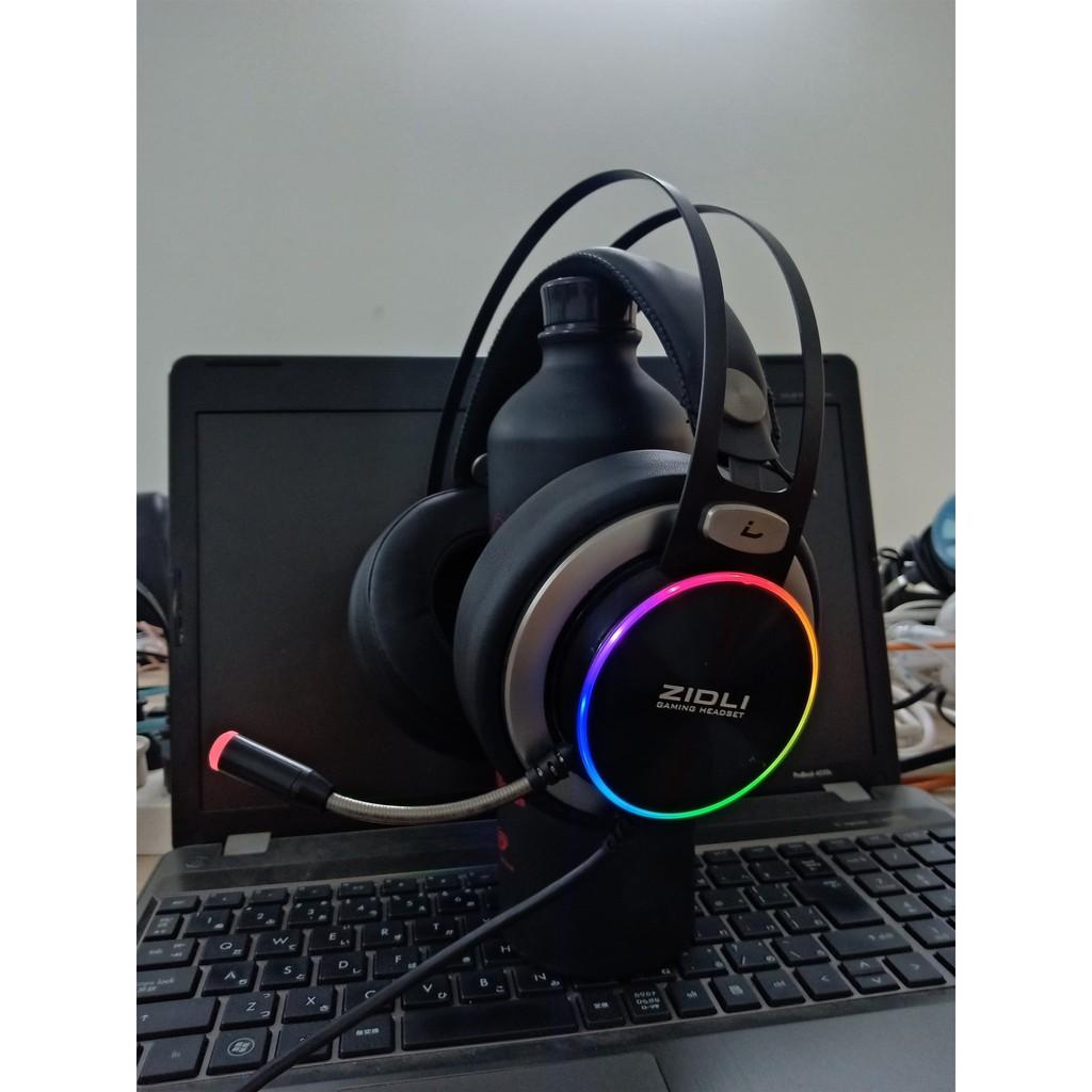 Tai nghe Gaming ZIDLI ZH20 (Ring RGB, Sound 7.1) - Tai nghe Gaming cao cấp cực đỉnh - Hàng Chính Hãng