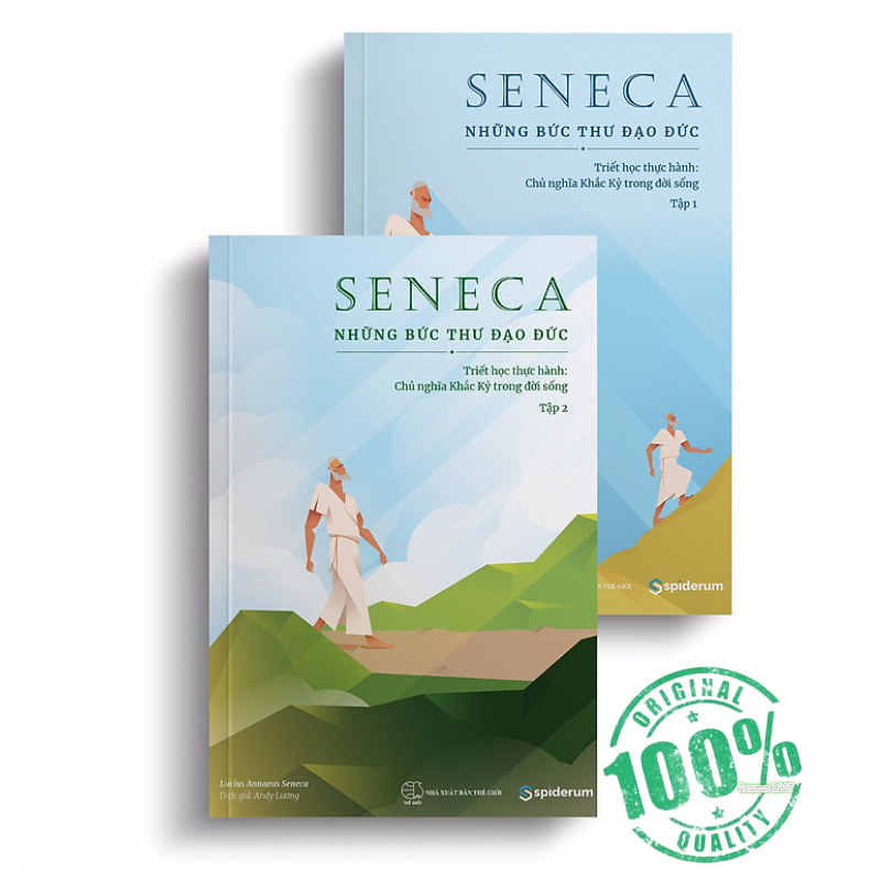 Combo Seneca: Những Bức Thư Đạo Đức - Tái bản