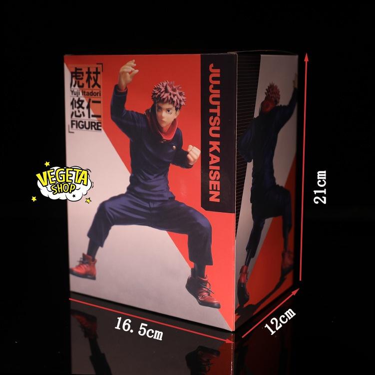 Mô hình Itadori Yuji - Mô hình Jujutsu Kaisen - Chú thuật hồi chiến - Itadori - Yuji Itadori - Kích thước 19cm - Fullbox