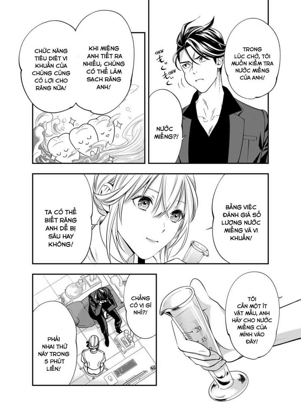 excuse me dentist, its touching me! chapter 3 10