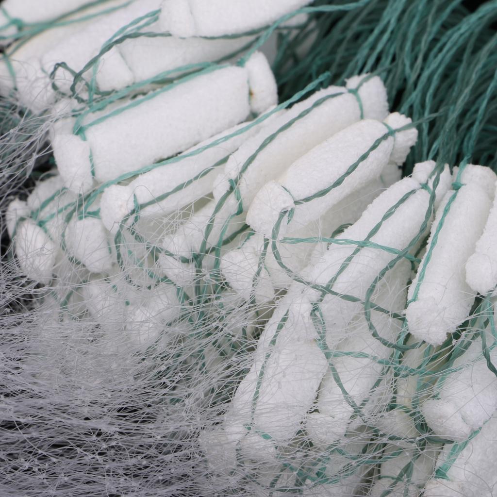 2pcs Fishing Fish Mesh Trap Nylon Fishing Gill Net Casting Nets