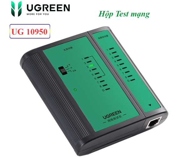 Bộ test mạng RJ45-RJ11 Ugreen 10950 cao cấp - Hàng chính hãng