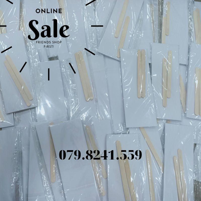 Giấy Wax Lông với que gạt tiện dụng