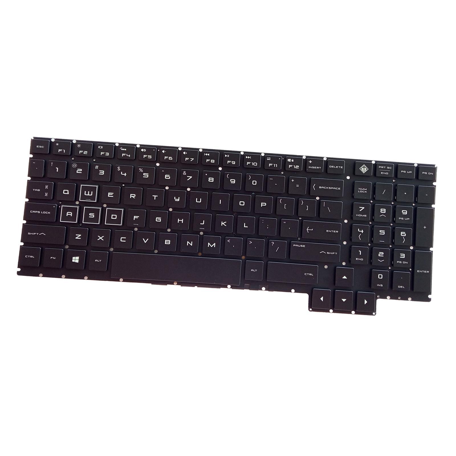 US Layout Keyboard Black Professional for 15-Ce199NR 15-Ce198WM Accessory