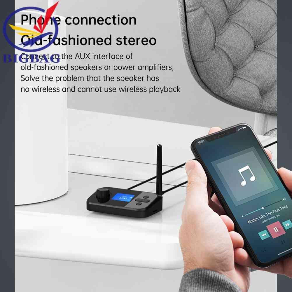 Thiết Bị Truyền Nhận Tín Hiệu Âm Thanh Bluetooth 5.0 Không Dây 3.5mm