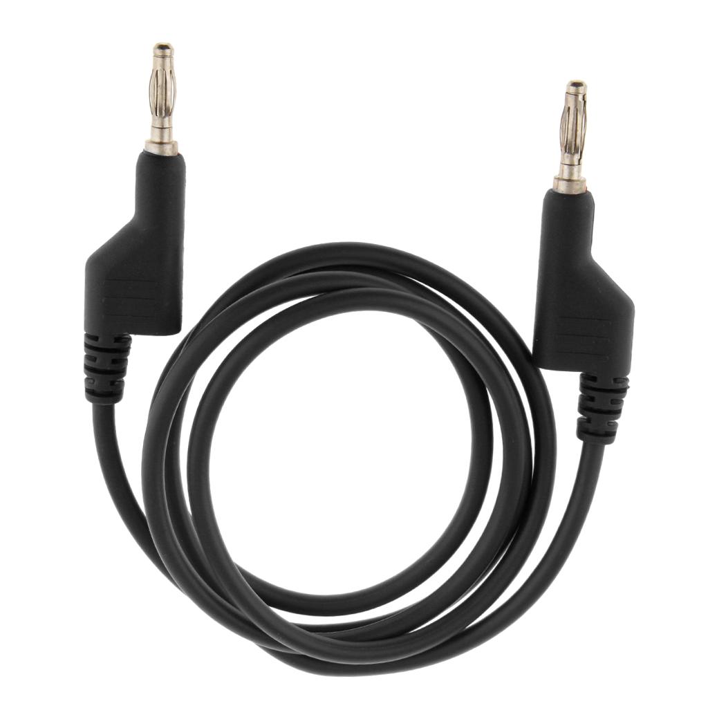 Copper 25A Stackable 4mm Banana Plug Multimeter Test Cable