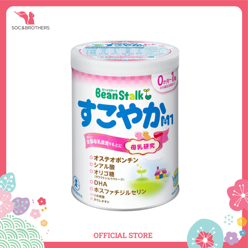 SPDD  Sữa công thức cho trẻ từ 0-1 tuổi BeanStalk Sukoyaka M1 hộp 800g