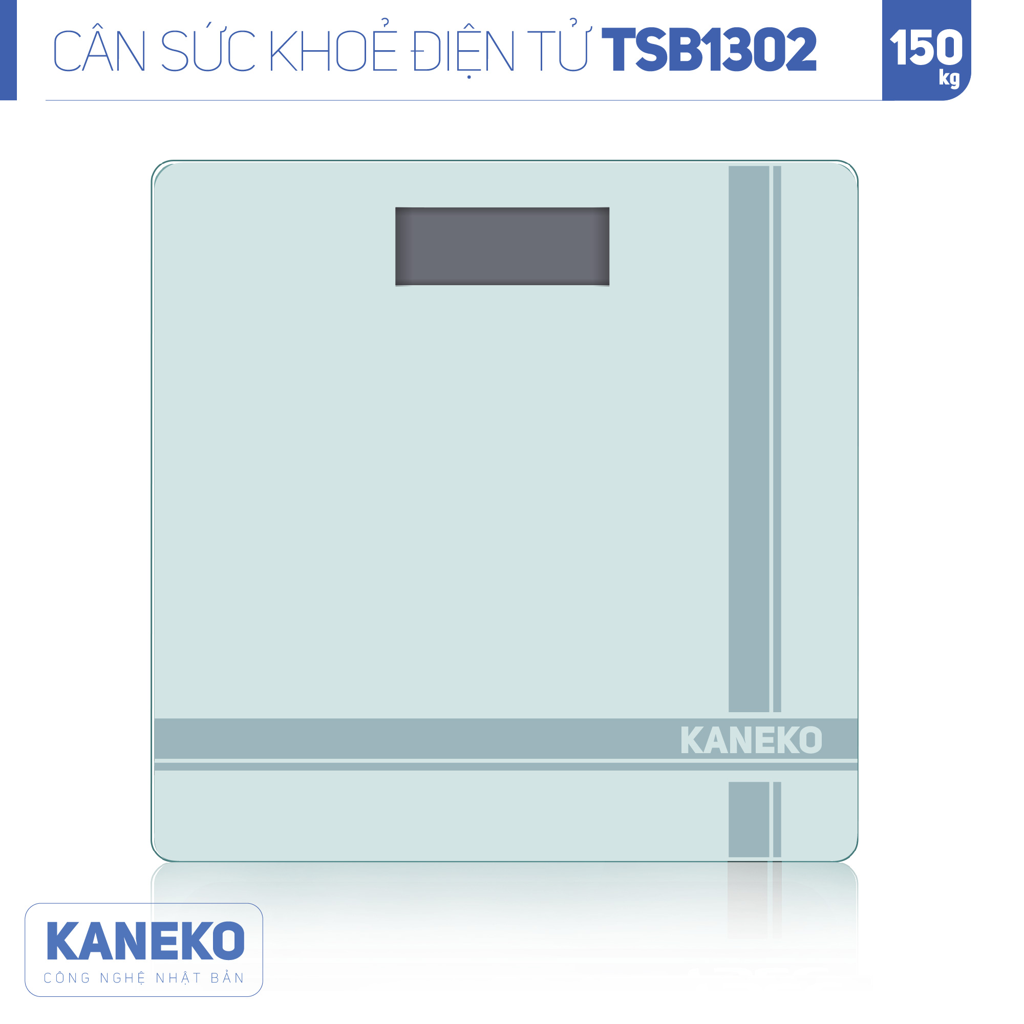 Cân sức khỏe điện tử KANEKO TSB1302,,cân điện tử,cân chính hãng,cân nhật,cân sức khoẻ y tế,cân sức khoẻ gia đình,cân sức khoẻ cao cấp,120kg,130kg,180kg,Cân phân tích chỉ số cơ thể,Cân sức khoẻ mini,cân tanita